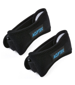 AGPtEK Adjustable Silicone Knee Protection Pad