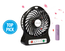 Battery Operated Fan Top 1