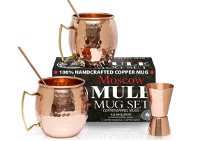 Benicci Set of 2-Pure Solid Moscow Mule