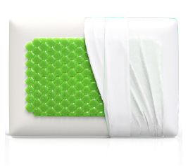 Equinox Cooling Gel Memory Foam Pillow