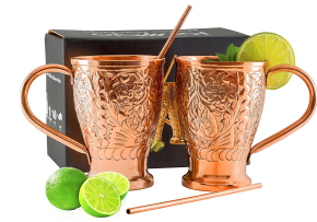 Moscow Mule Pure Copper Mug Set