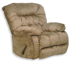 Catnapper Teddy Bear Oversized Chaise Swivel Recliner