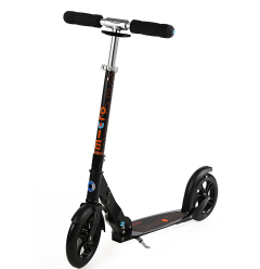 Micro White & Black Adult Scooters