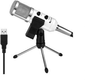 USB Condenser Mic Fifine Plug & Play Podcasting